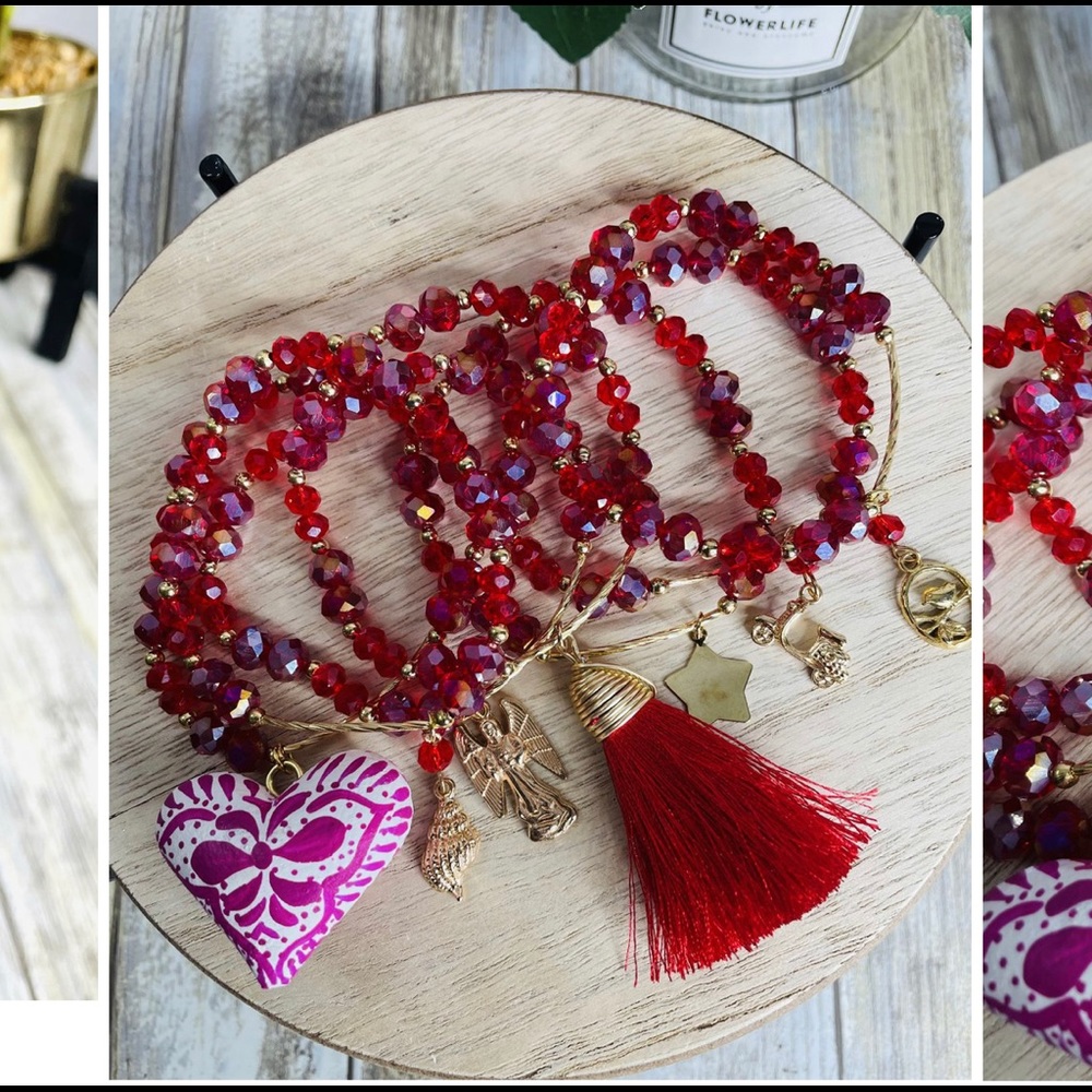 Ruby Bracelet set - Picture 3 of 3